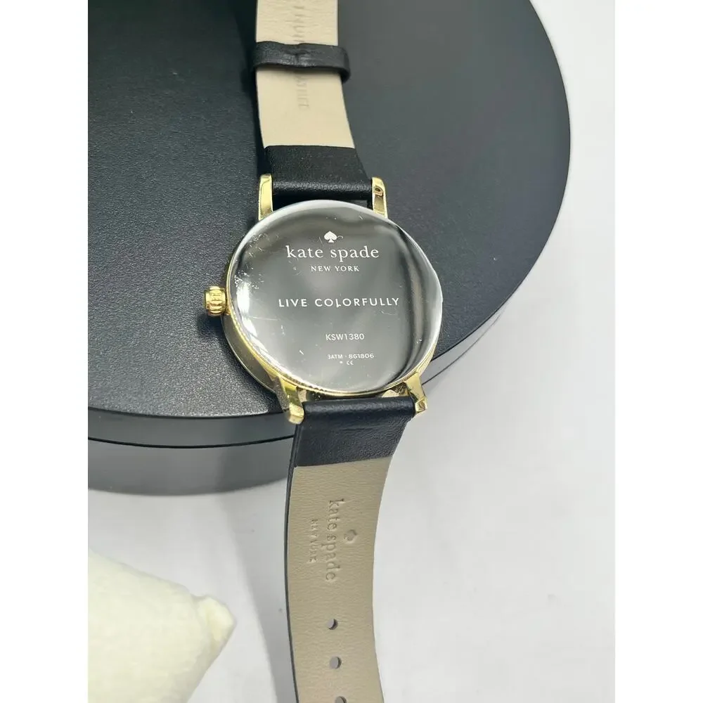Kate Spade New York Metro 0586 Women's Leather Analog‎ Dial Quartz Watch EY586